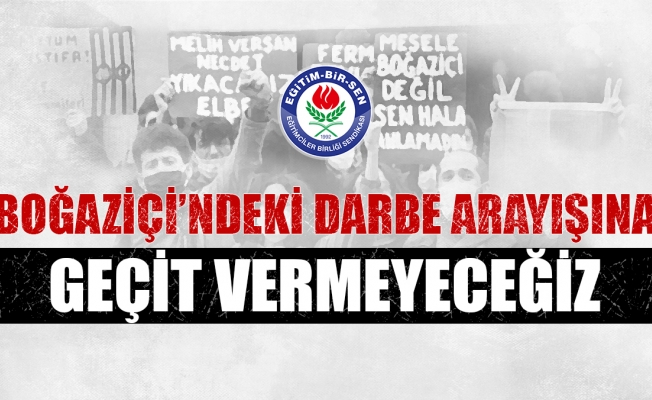 Abdurrahman ASLAN: "Boğaziçi’ndeki darbe arayışına geçit vermeyeceğiz"