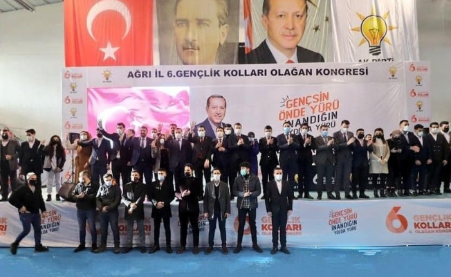 AK Parti Ağrı İl Gençlik Kolları Başkanlığına Gülçin Yeniden Seçildi
