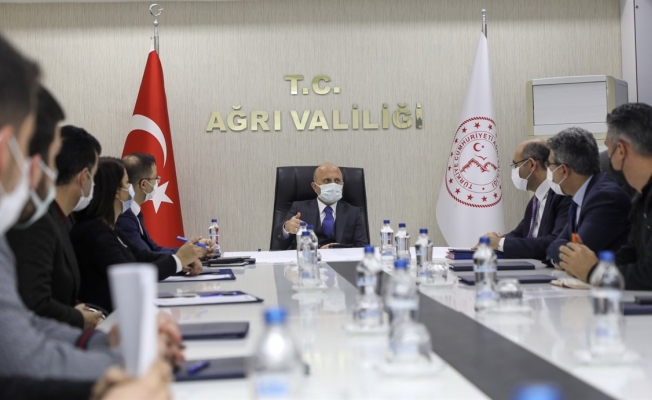 Vali Varol Başkanlığında Gıdakent Projesi Hakkında Toplantı Gerçekleştirildi