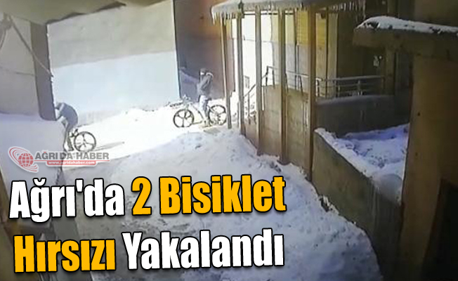 Ağrı'da 2 Bisiklet Hırsızı Yakalandı