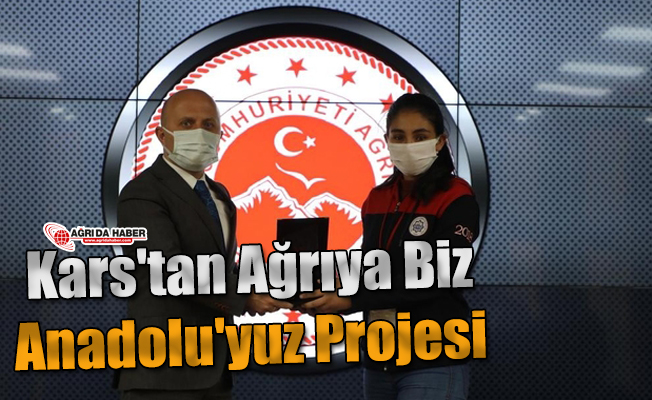 Kars'tan Ağrıya Biz Anadolu'yuz Projesi