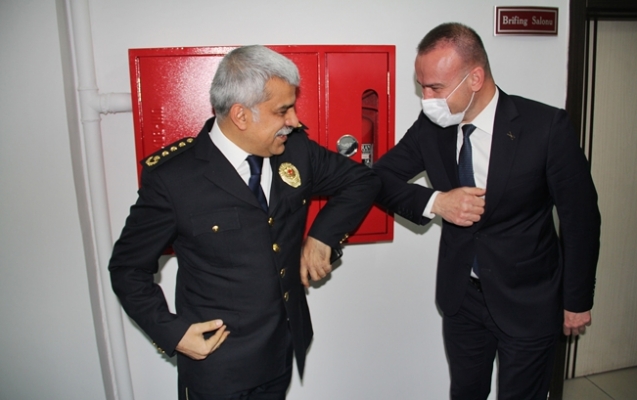 Ağrı Milli Eğitim Müdürü Tekin’den Polis Haftası ziyareti