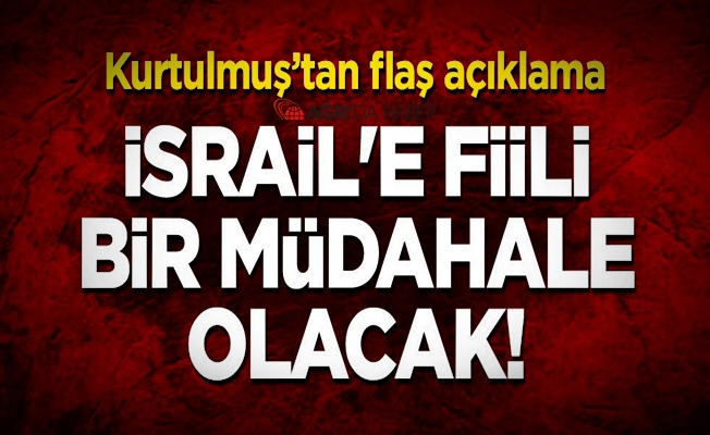 Numan Kurtulmuş: İsrail'e fiili bir müdahale olacak!