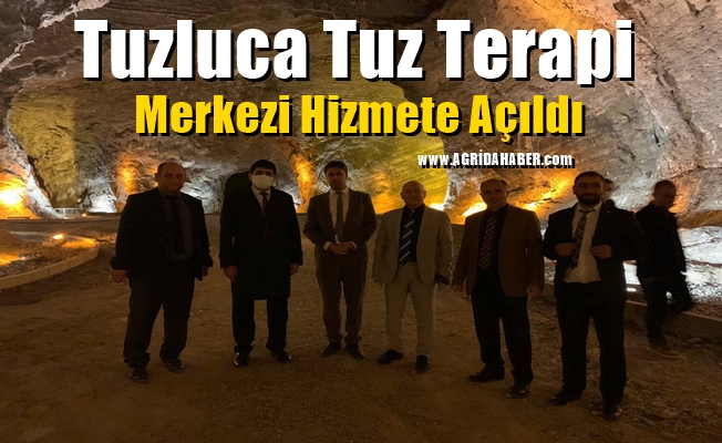 Tuzluca Tuz Terapi Merkezi Hizmete Açıldı