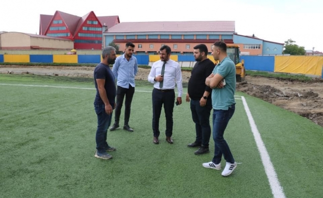 Ağrı Şehir Stadyumunun Tartan Pisti Yenileniyor