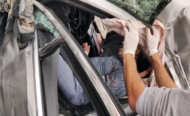 Doğubayazıt#039;ta trafik kazası: 1 ölü, 1 yaralı