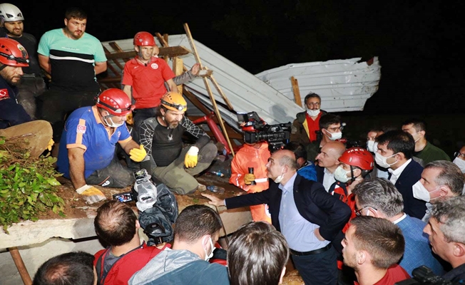 Rize'de Sel ve Heyelanda 5 Kişi Öldü