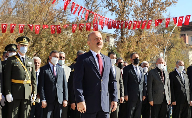 Ağrı'da 29 Ekim törenleri düzenlendi