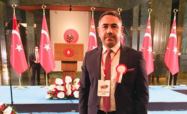 Ağrı’da ‘Yılın Öğretmeni’ seçilen Mustafa Taştan, Cumhurbaşkanıyla Görüştü