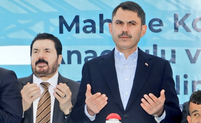 Çevre Şehircilik ve İklim Değişikliği Bakanı Murat Kurum Ağrı'da
