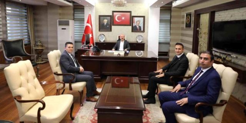 TFFHGD Ağrı Şubesinden Ağrı Valisine Ziyaret TFFHGD Ağrı Şubesinden Ağrı Valisine Ziyaret
