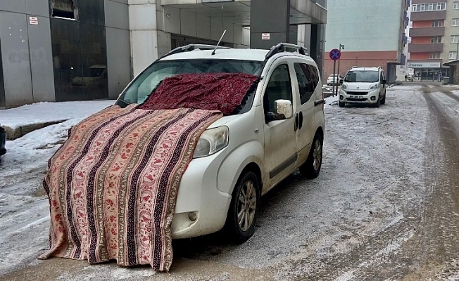 Ağrı'da soğuklar etkisini göstermeye başladı