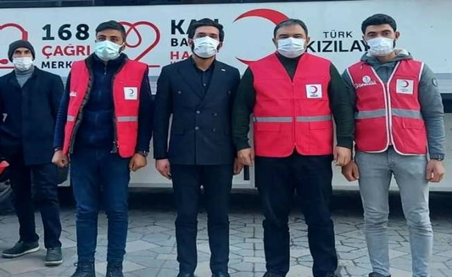 Diyadin'de Kan Bağışı Kampanyası Düzenlendi