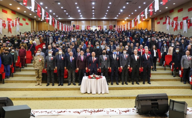 Ağrı'da 12 Mart İstiklal Marşı'nın Kabulü kutlandı