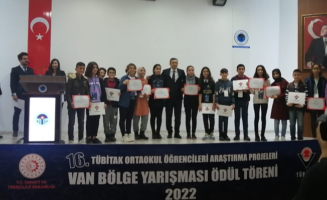 Ağrı Bilim ve Sanat Merkezi projesi Tarih alanında birinci oldu Ağrı Bilim ve Sanat Merkezi projesi Tarih alanında birinci oldu