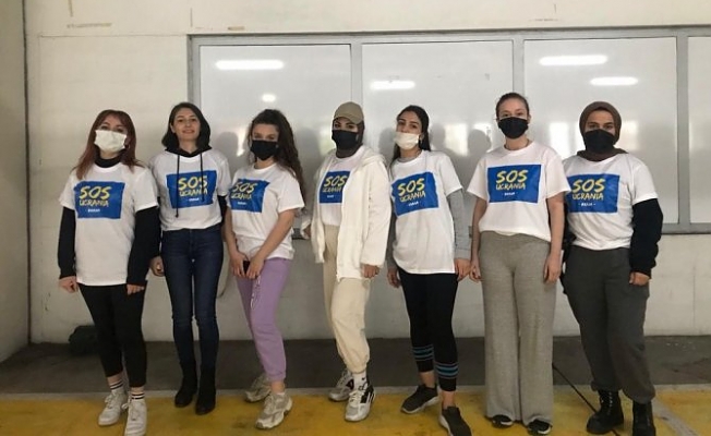 Ağrı'dan 16 gönüllü öğrenci Ukrayna yardım projesine katıldı