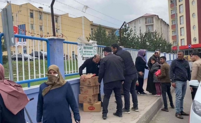 Ağrı Belediyesinin şeker dağıtımı sabote edildi!