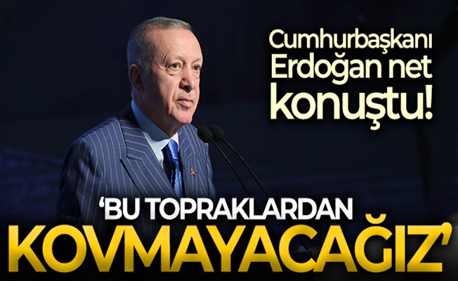 Cumhurbaşkanı Recep Tayyip Erdoğan'dan önemli açıklamalar!