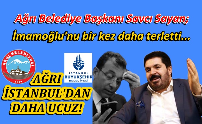 SAVCI SAYAN, İMAMOĞLU'NU BİR KEZ DAHA TERLETTİ!