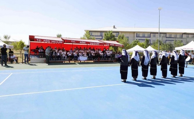 2. Ağrı Dağı Tenis Turnuvası başladı