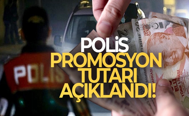 Polislere maaş promosyonu hakkında