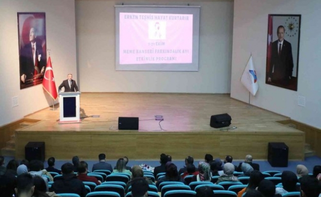 AİÇÜ'de “Erken Teşhis Hayat Kurtarır” konferansı