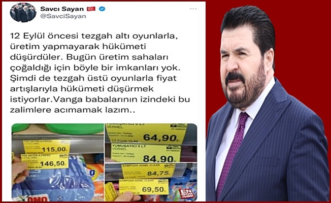 Başkan Sayan: Bu zalimlere acımamak lazım!