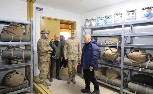 Ağrı Dağı'na kurulan üs bölgesi ile çevrenin güvenliği sağlanacak