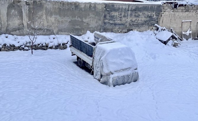 Ağrı, beyaz örtüsüyle göz kamaştırdı