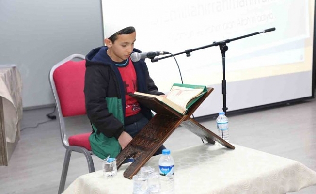 Ağrı'da "Genç Sada Kur'an-ı Kerim'i Güzel Okuma" Yarışması