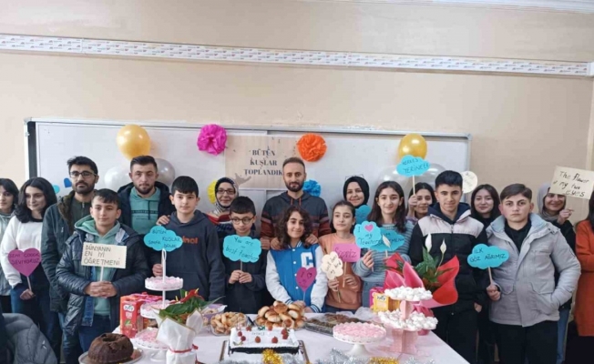 Velilerden öğretmenlere anlamlı sürpriz