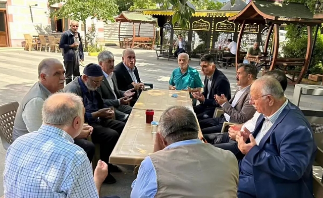 Cemil Yaman Güneş Ailesine başsağılığı ziyaretinde bulundu