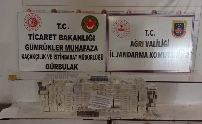 Ağrı’da Kaçak Sigara Operasyonu: 4 Bin 450 Paket Ele Geçirildi