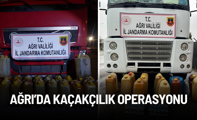 Ağrı Kaçakçılık Operasyonu: 603 Litre Kaçak Akaryakıt ve 127 Paket Sigara Ele Geçirildi