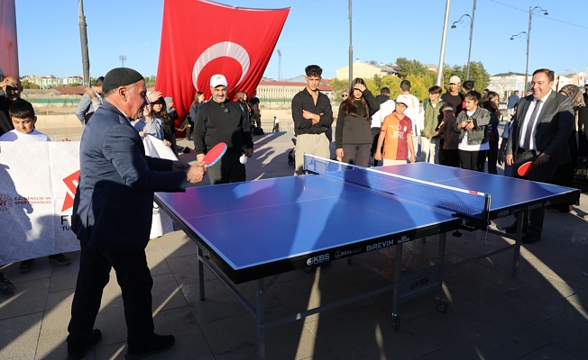 Ağrı’da Avrupa Spor Haftası Açılışı Coşkuyla Gerçekleşti