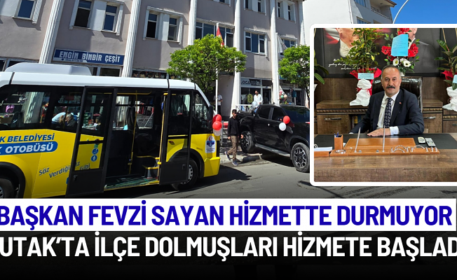 Tutak Belediyesi’nden Bir İlk: Ulaşımda Minibüs Hizmeti Başladı