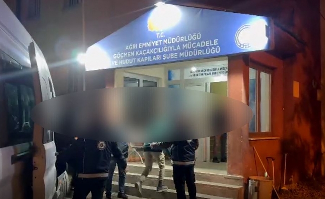 Ağrı’da Düzensiz Göçmen Operasyonu: 16 Göçmen ve 1 Organizötör Yakalandı