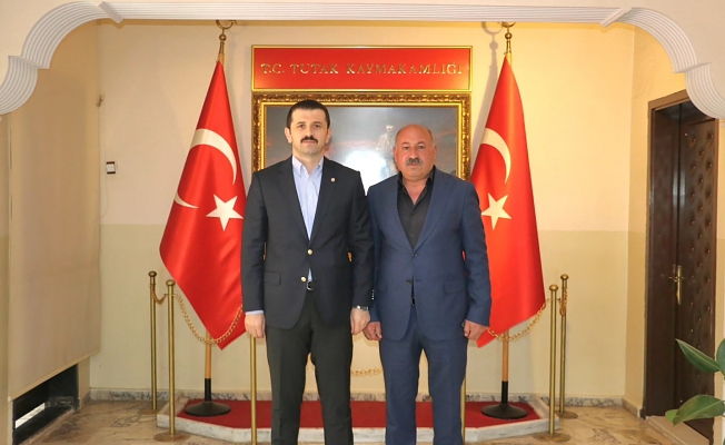 Kaymakam Ahmet Coşkun’dan Ağrı’da Haber’e ziyaret teşekkürü