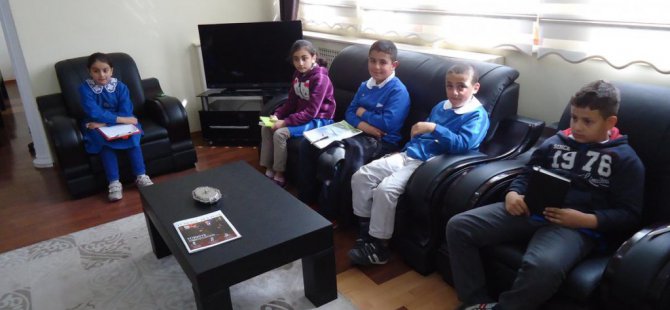 Öğrencilerden Başkan Çakır'a ziyaret