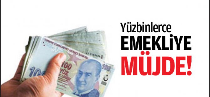 Emekliye 100 Lira Zam !