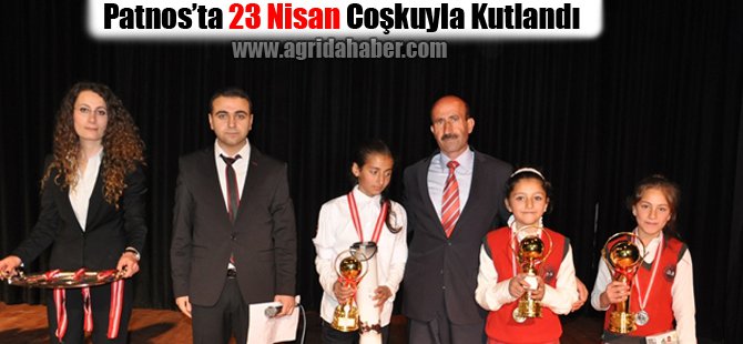 Patnos'ta 23 Nisan Coşkuyla Kutlandı