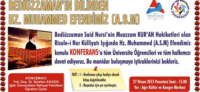 Bediüzzaman'ın Dilinden Hz.Muhammed (s.a.v)