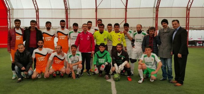 Digor'da Kaymakamlık Bahar Futbol Turnuvası sona erdi