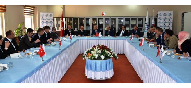 Rektör Yardımcısı Heupel'dan ETSO'ya ziyaret