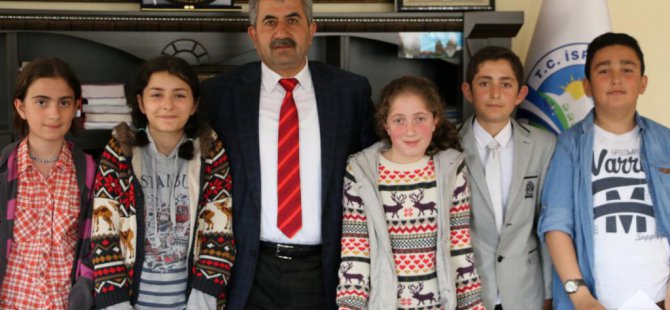 Başkan Çakır, öğrencileri kabul etti