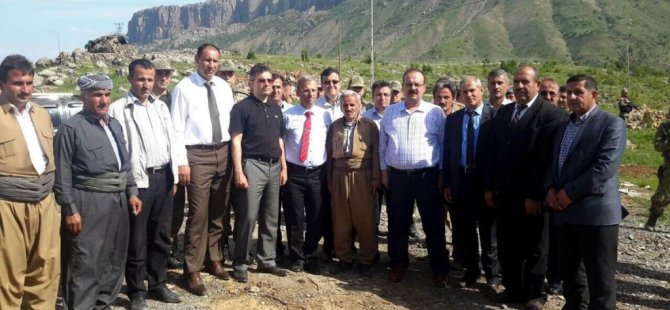 Hakkari Valisi Canbolat'ın ziyaretleri