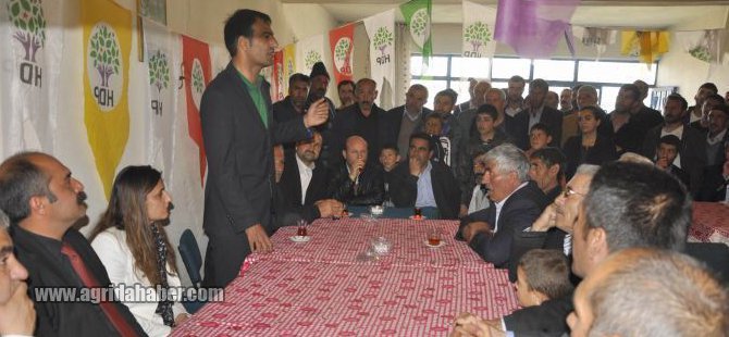 HDP'nin Ağrı Seçim çalışmaları