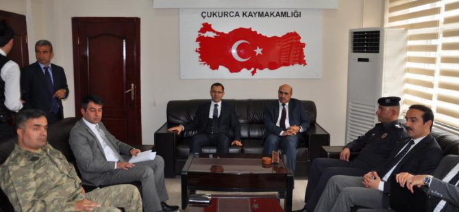 Kaymakamı Koç, Irak heyetini kabul etti