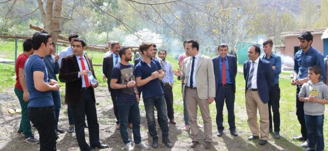 Kaymakam Koyuncu, mesire alanını inceledi