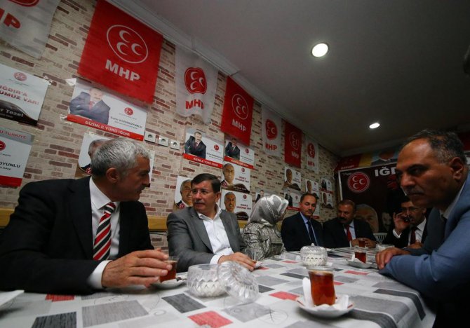 Başbakan Davutoğlu Iğdır'da